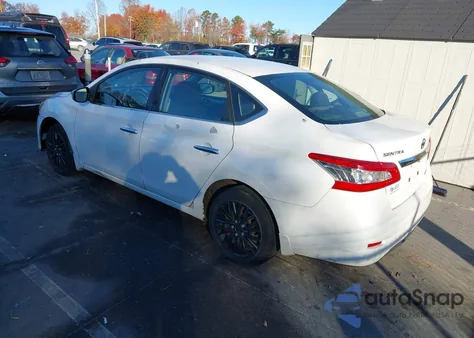 2014 Nissan Sentra Fe+ S/Fe+ Sv/S/Sl/Sr/Sv из США, поврежденный, VIN 3N1AB7AP3EY270729